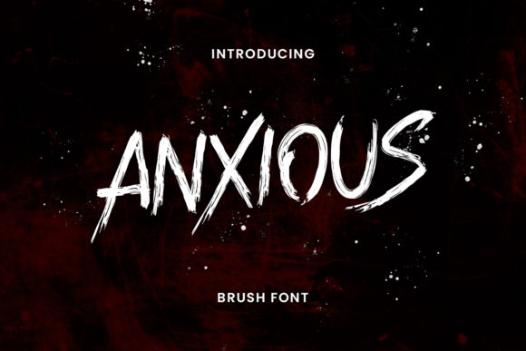 Anxious Font for Bold Branding and Eye-Catching Design