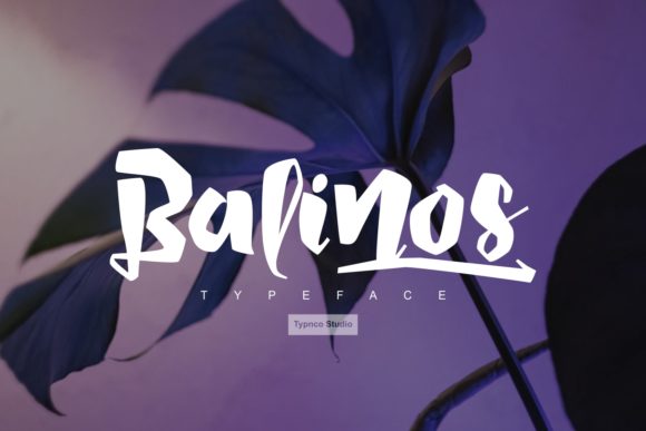 Balinos: A Whimsical Display Font for Web Design