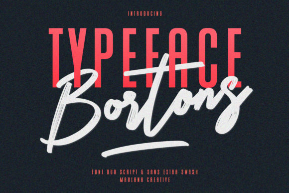 Bortons: A Display Font That Elevates Branding