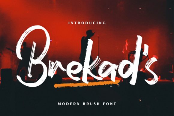 Brekad s: A Bold Display Font for Editorial Impact