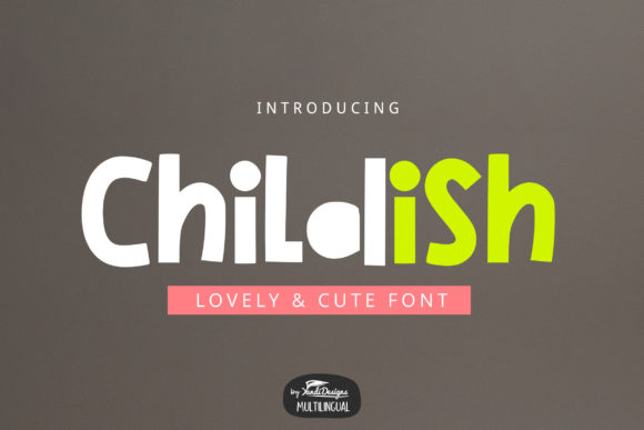 Childish Font for Fresh Branding and Creative Projects