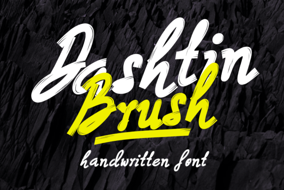 Dashtin Brush: A Polished Display Font for Branding and Design