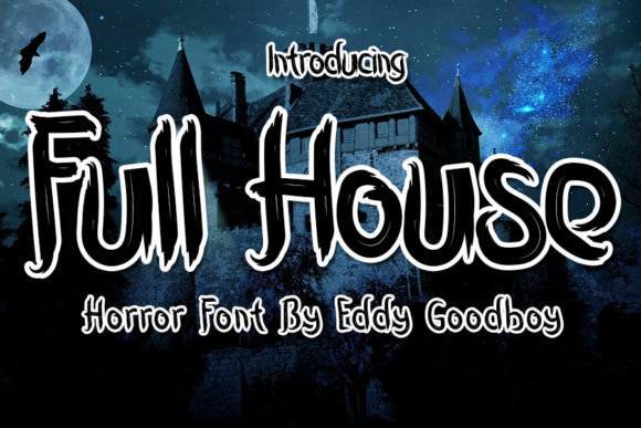 Full House: A Gothic Display Font for Editorial Design