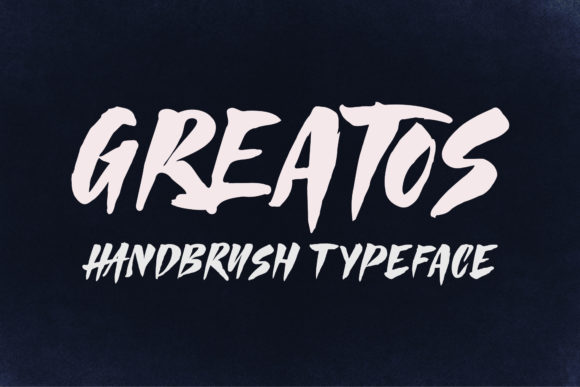 Greatos: A Bold Urban Display Font for Digital Creativity