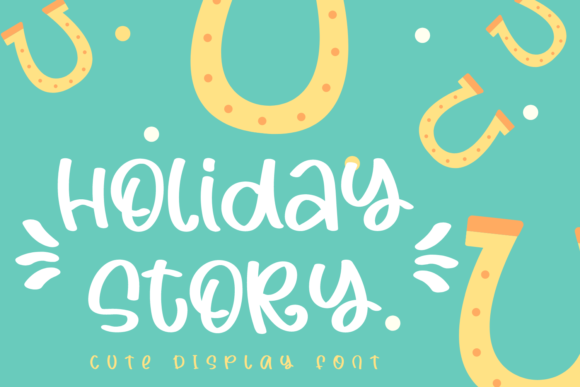Holiday Story: A Playful Display Font for Joyful Branding