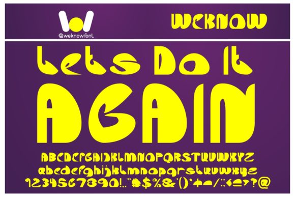Let s Do It Again Font for Creative Projects and Handmade Designs