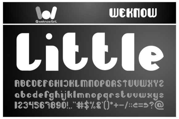 Little Atom: The Bold Display Font That Elevates Campaign Design