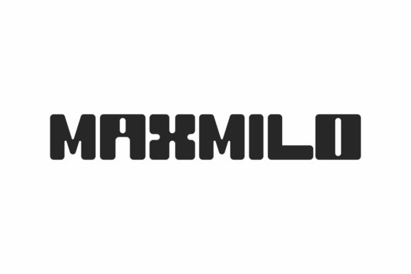 Maxmilo Font for Bold and Modern Craft Creations