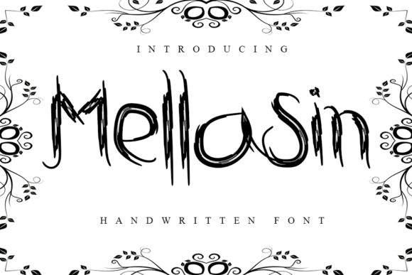 Mellasin: A Unique Eerie Display Font for Bold Editorial Design