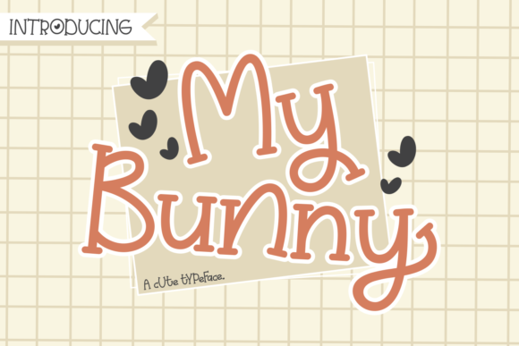My Bunny: A Playful Display Font for Creative Projects