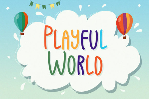 Playful World: A Display Font for Creative Web Projects