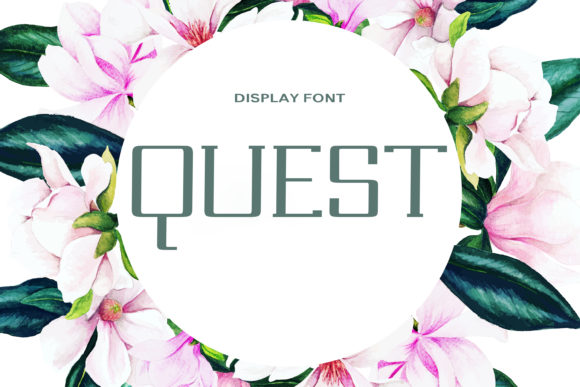 Quest: The Bold Typeface That Brings Futuristic Branding to Life