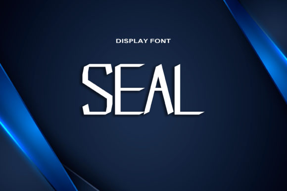 Seal: The Geometric Display Font for Futuristic Campaigns