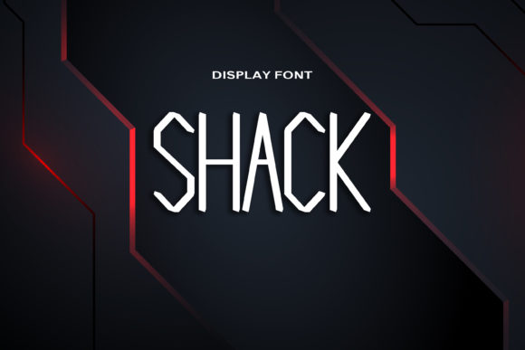 Shack: The Modern Display Font for Futuristic Campaigns