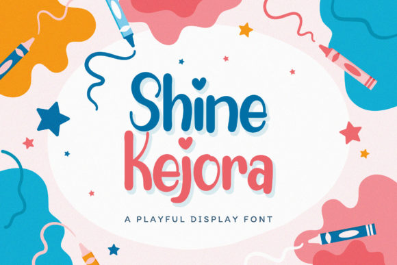 Shine Kejora: A Playful Display Font for Creative Projects