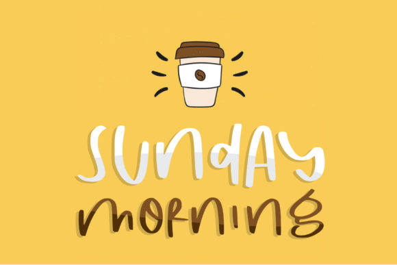 Sunday Morning Font for Digital Creativity