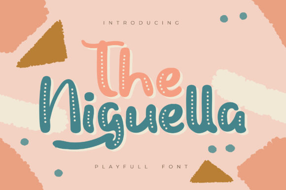 The Niguella: A Trendy Display Font for Bold Campaign Designs